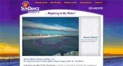 Desktop Screenshot of mexicobeachsundancerealty.com